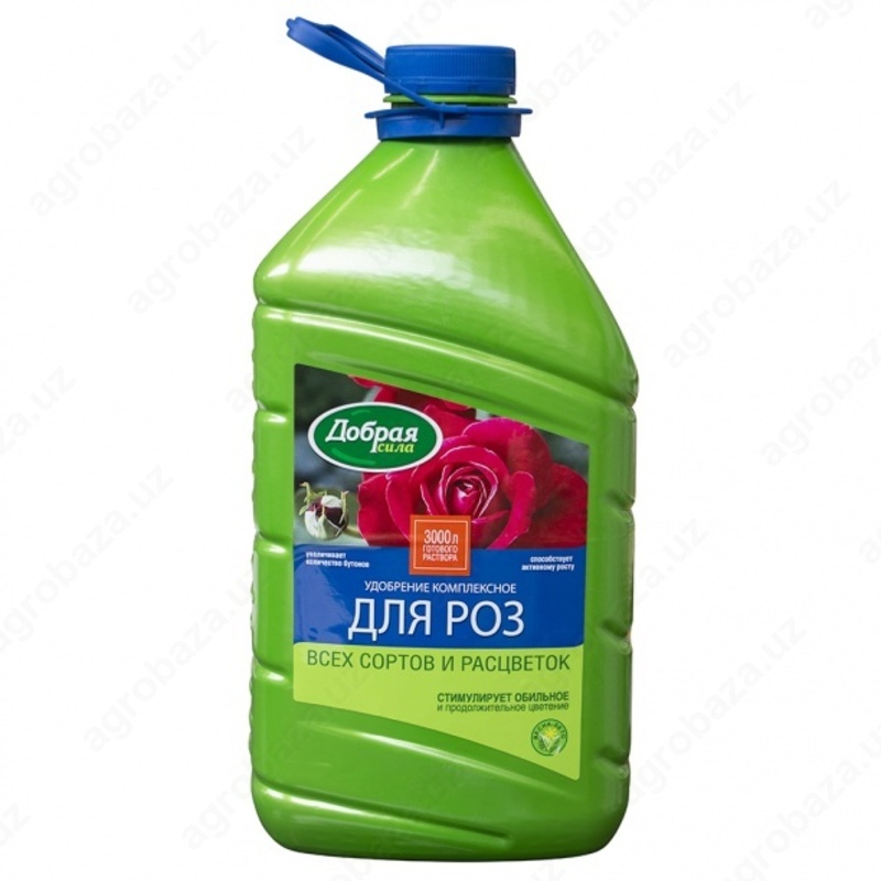 Atirgullar uchun yaxshi quvvatli murakkab o'g'it