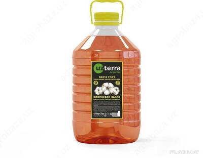 Uzterra organics paxta yog`i 5l