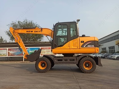 Мини колёсный экскаватор NK70