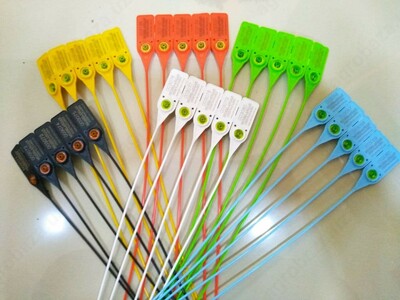 ombor, mashinalar, konteynerlar uchun muhrlar пластик пломба