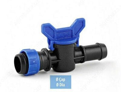 Мини-клапан с выходным кольцом и прокладкой irri-F030