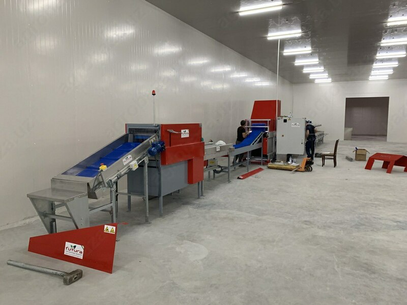 Янги мева/сабзавот учун "FUTURA" юқори технологияли саралаш/калибрлаш линиялари