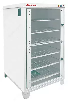 Hamir ko'tarilgich shkafi shisha bilan eshiklar