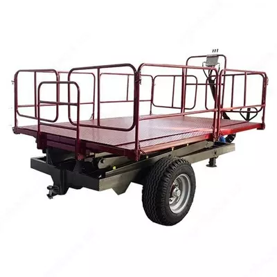 Площадка для сбора плодов между садами