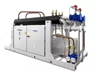 Suv bilan sovutiladigan kondensatorli chiller-sovutgichlar 039-054
