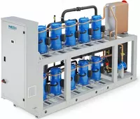 Чиллеры с водяным охлаждением конденсатора GBH 320-660