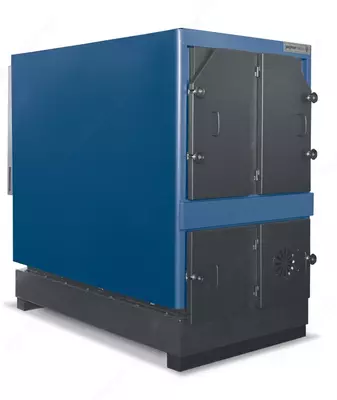 Qattiq yoqilg'ida ishlaydigan markaziy isitish qozoni