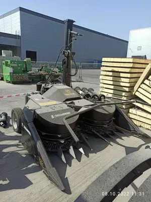 CELIKEL уч каторли жухори силос комбайни Туркия