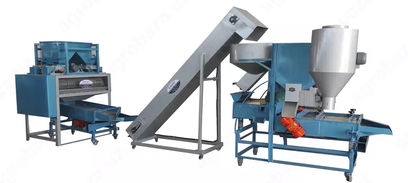 Ikki fanli skrining mashinasi