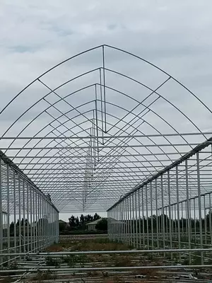 Zanglamaydigan metaldan issiqxona