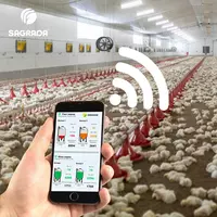 Оборудование для бройлеров с удаленным контролем на телефоне