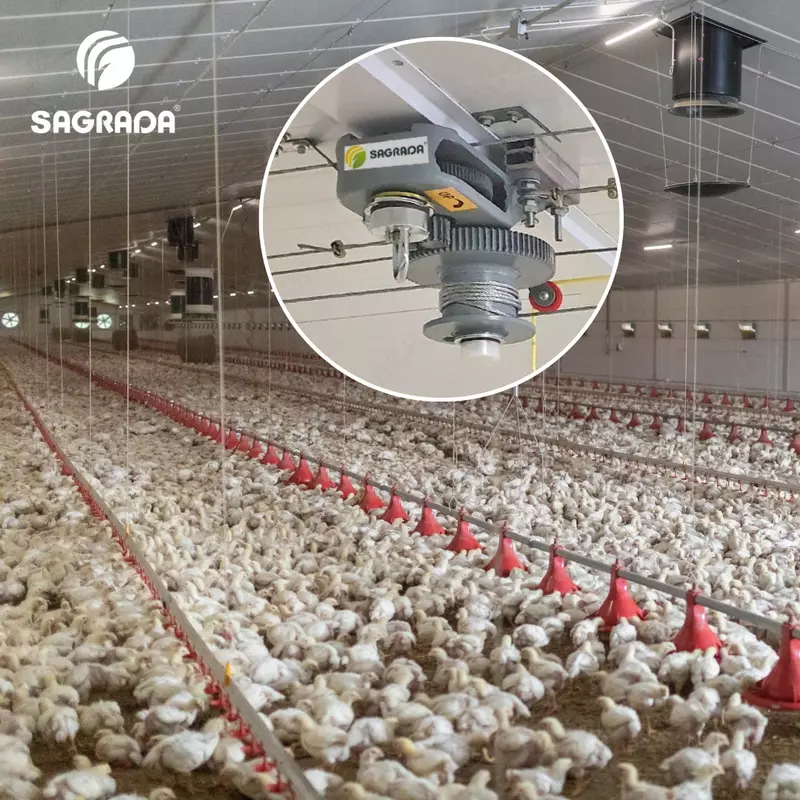 Parrandachilik uchun 1500 kg ship vince