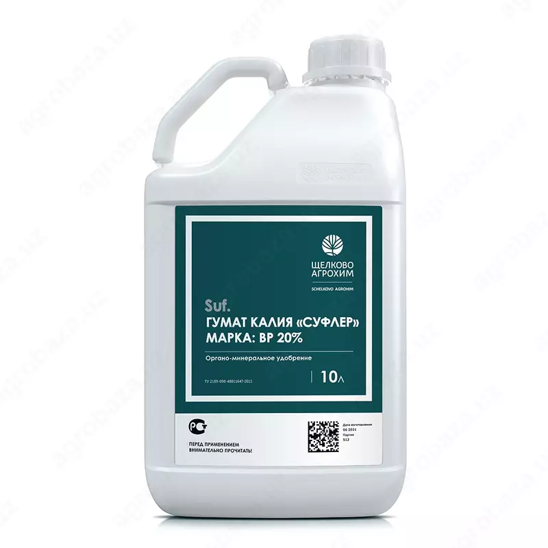 Удобрение Гумат Калия "СУФЛЕР", 1 лл