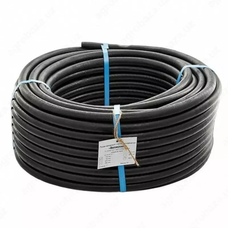 Rezinali chidamli,ipli karkasli sug'orish shlangi 16mm, 50 metr