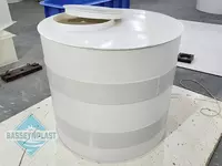 Suv uchun 1m3, tonna plastik eko-yomkost (sig'im), bak, rezervuar