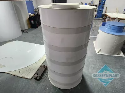 Suv uchun 2m3, 2000 litr plastik eko-yomkost (sig'im), bak