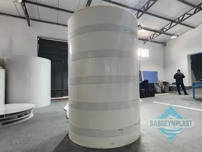 Suv uchun 2m3, tonna plastik eko-yomkost (sig'im), bak