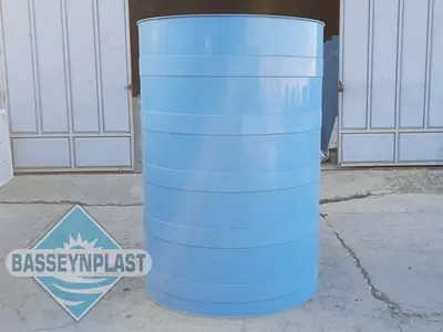 Suv uchun 2m3, tonna plastik eko-yomkost (sig'im), bak