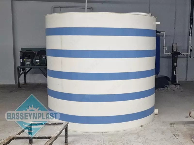 Suv uchun 8m3, tonna polipropilen eko-yomkost, sig'im, bak, rezervuar