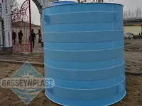 Suv uchun 6m3, tonna polipropilen eko-sig'im, idish, 6000 litr