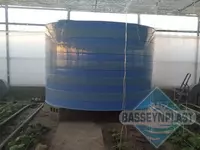 15m3, tonna plastik polipropilen eko-yomkost, sig'im, bak, rezervuar