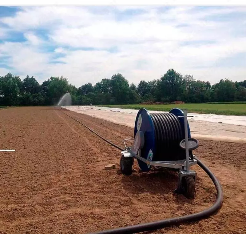 Дождевальная машина барабанного типа