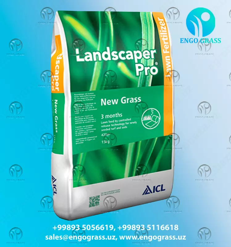 Landscaper Pro NEW GRASS 20-20-08 ME mineral o'g'itlari