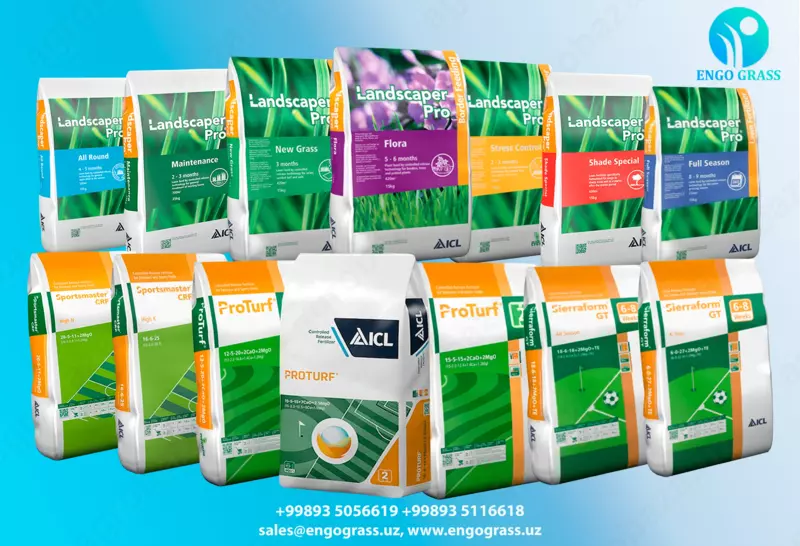 Landscaper Pro NEW GRASS 20-20-08 ME mineral o'g'itlari