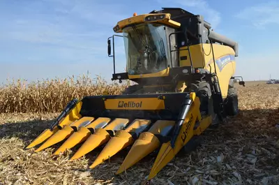 6 - рядная кукурузная жатка Elibol