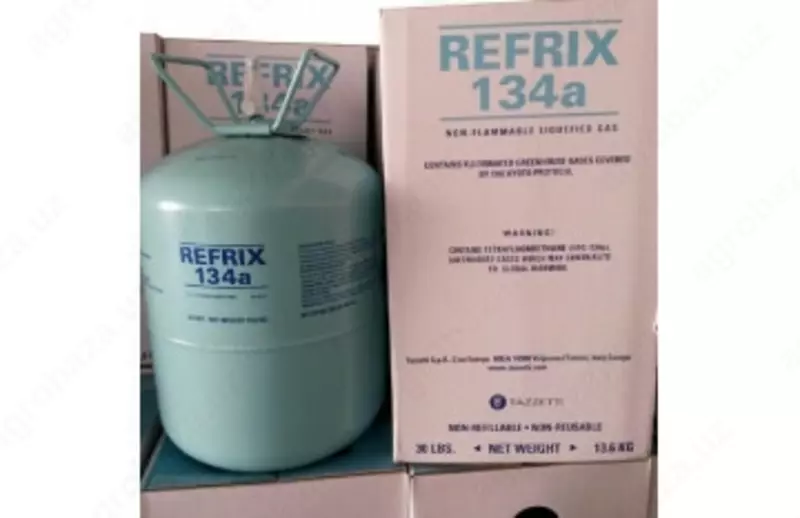 Фреон R-134A Arkema Forane Франция, баллон 13,6 кг очень высокого качества.
