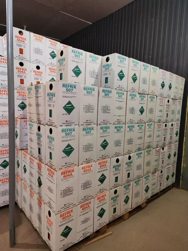 Фреон R-404А Tazzetti Refrix® Италия, баллон 10,9 кг очень высокого качества.