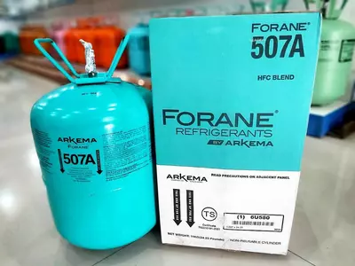 Фреон R-507А Arkema Forane Франция, баллон 11,3 кг очень высокого качества.