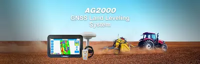 SUNNAV AG2000 – GPS Yer Tekislash Tizimi | 2 sm Aniqlik | Rasmiy Diler