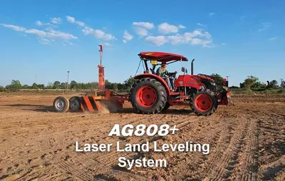 SunNav AG808+ | AVTOMATIK LAZERLI YER TEKISLASH – Suv tejash/Max hosil